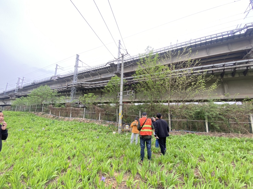 長春電力遷改項目現場踏勘